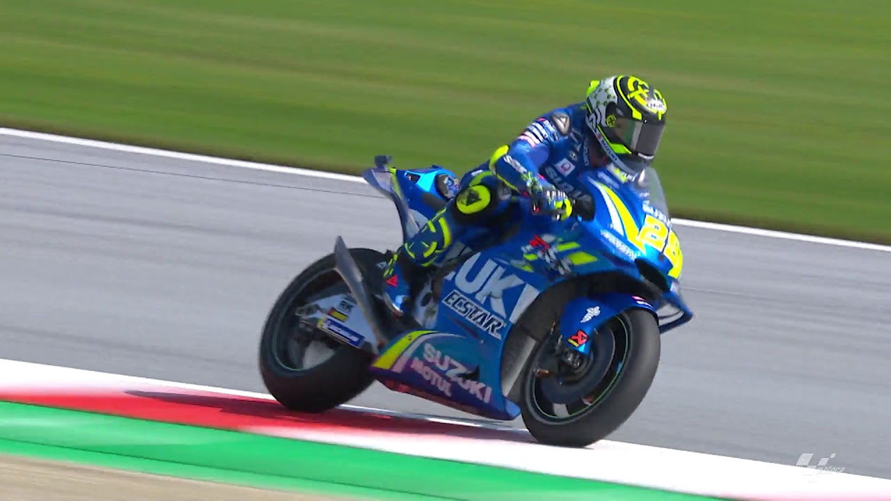 2018 Austrian GP - Suzuki in action