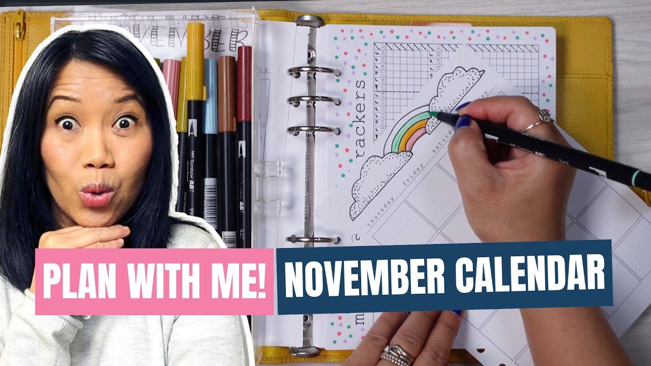 Need Planner Inspo? Come Along as I Set Up My November Spread!