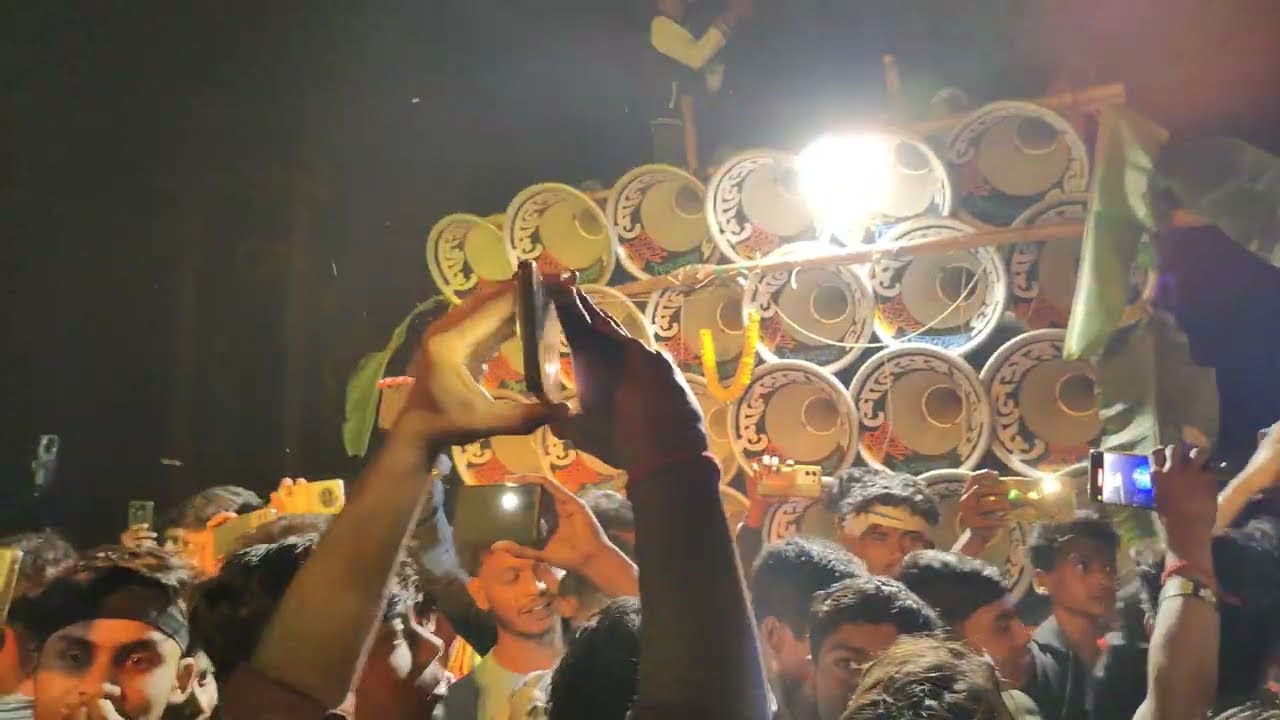 শৈলেশ্বর সাউন্ড 💪 Vs😡 মা মনসা সাউন্ড রোড শো চৈতন্যপুর কম্পিটিশন শিবরাত্রি