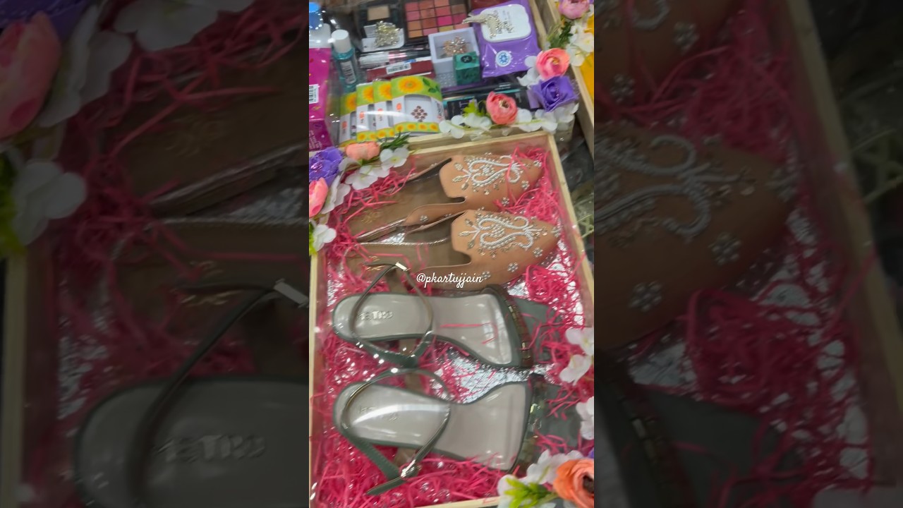 Footwear Packing for bride/Wedding packing / Saree packing #pkartujjain #diy #weddingpacking