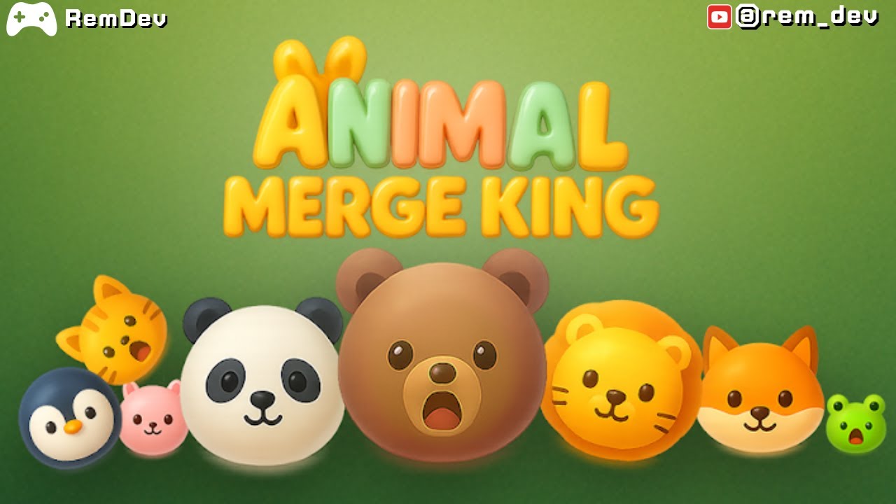 Merge Animals in Animal Merge King Game