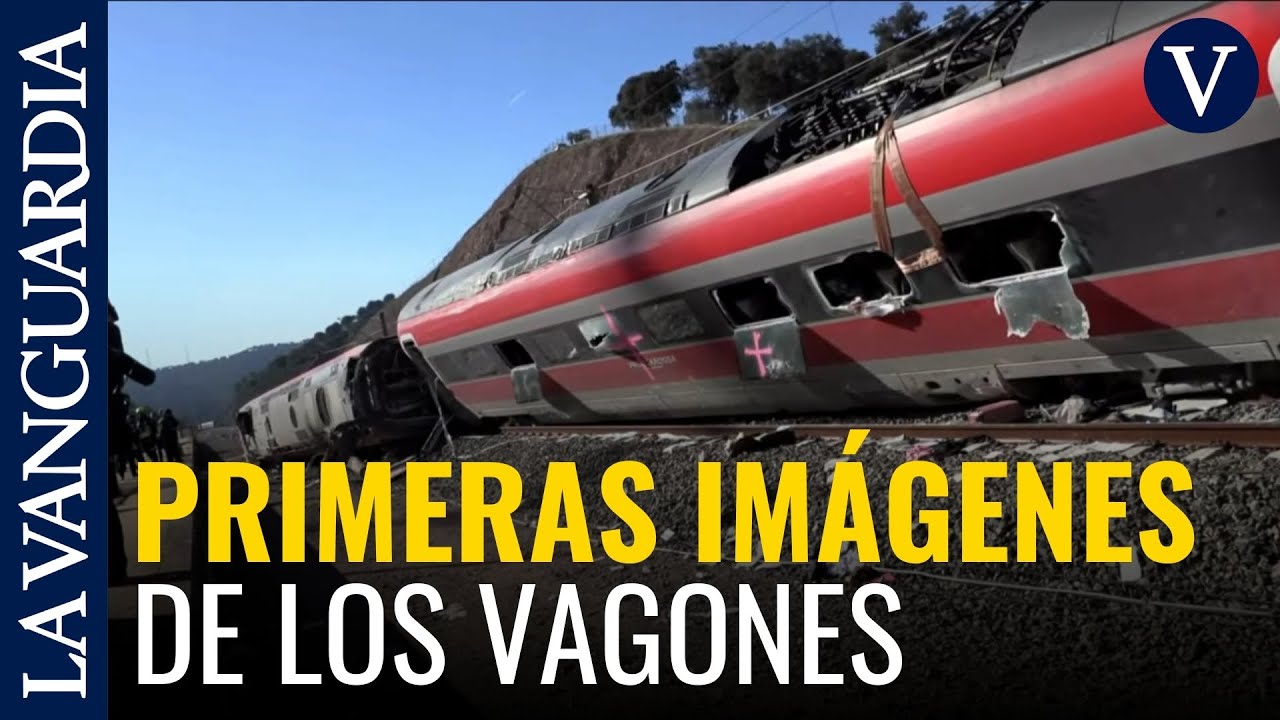 CÓRDOBA | Las primeras imágenes de los vagones tras el accidente de trenes en Adamuz