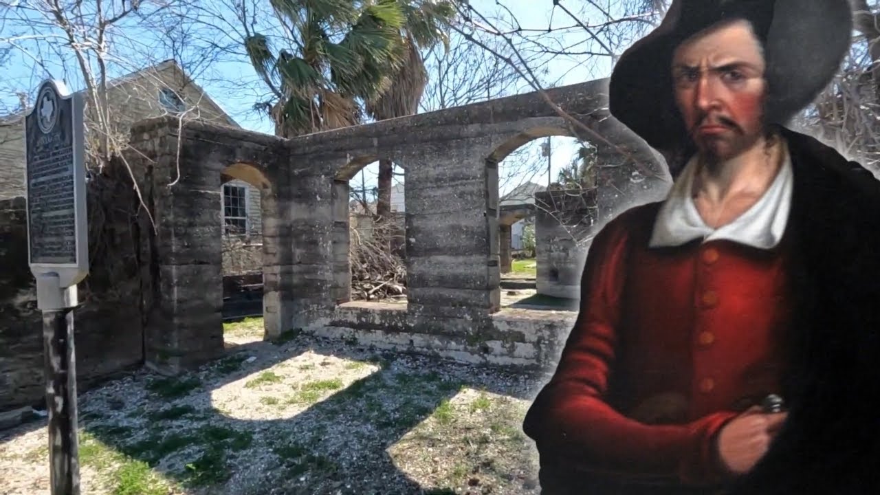 What remains of Jean Lafitte's Home - Galveston, Texas