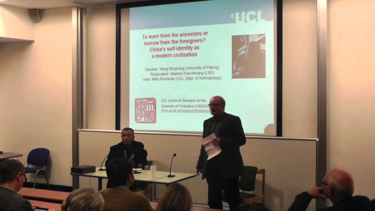 CREDOC Launch Lecture: China's self-identity as a modern civilisation