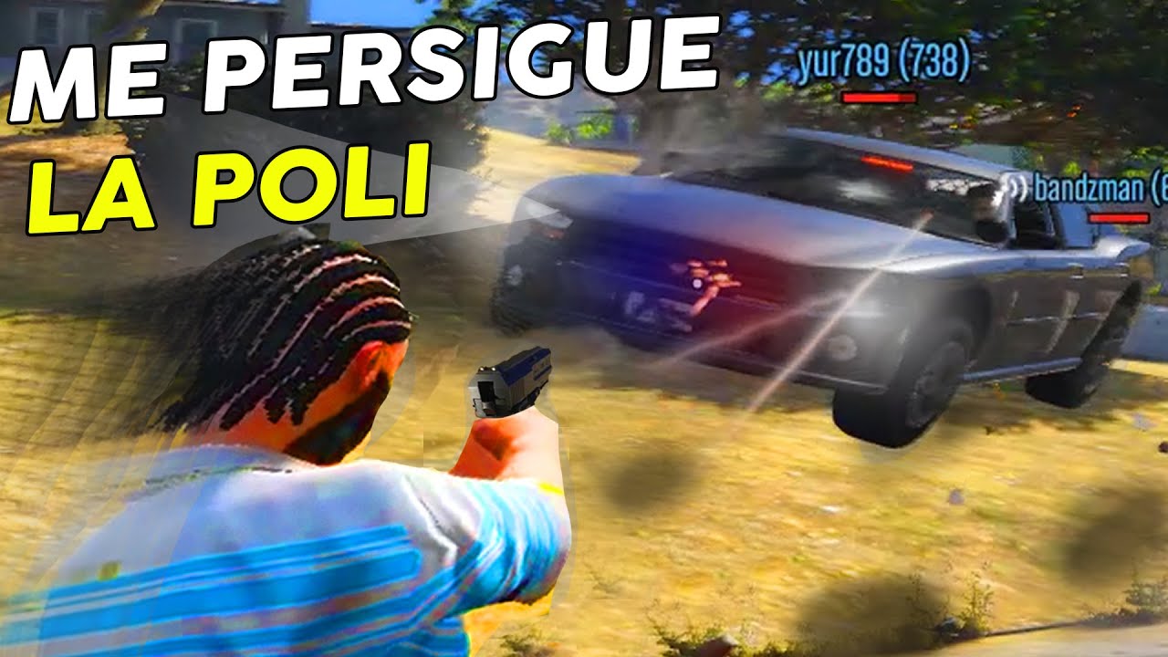 POLICIAS vs LADRONES en GTA V
