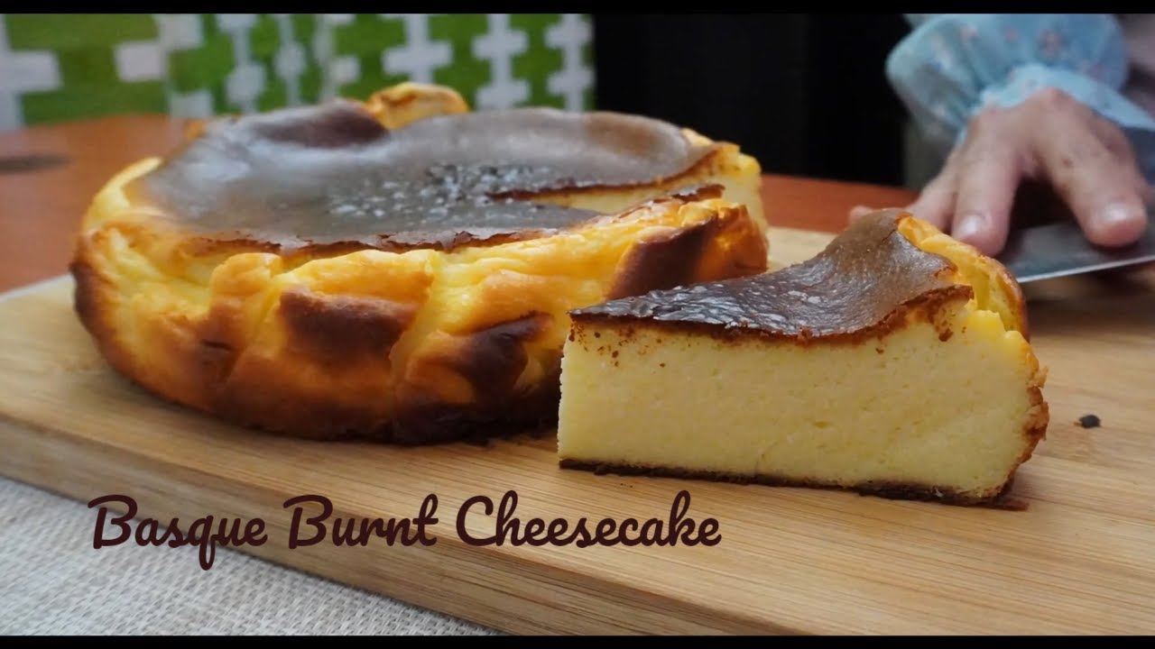 Resepi Basque Burnt Cheesecake | Basque Burnt Cheesecake Recipe #SisDamia