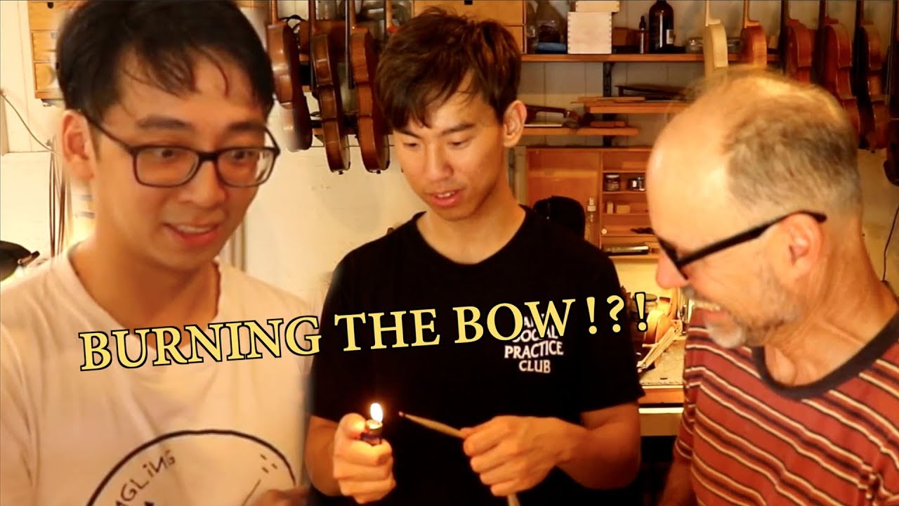We Try Rehairing a Violin Bow