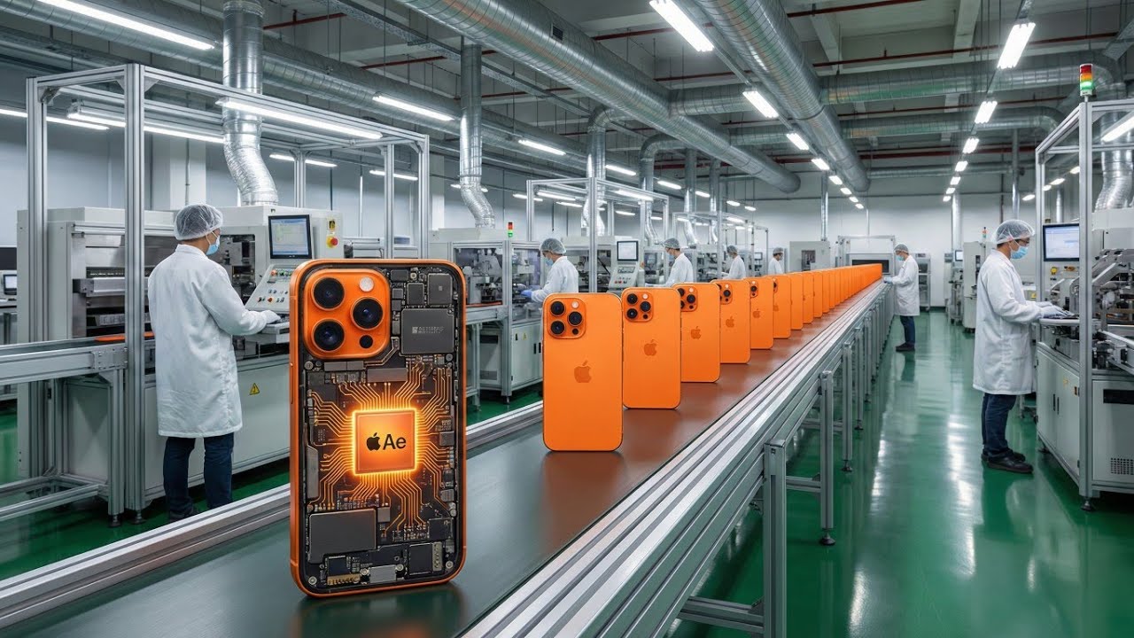 How iPhone 17 Pro Max Is Made Today | Inside the Factory