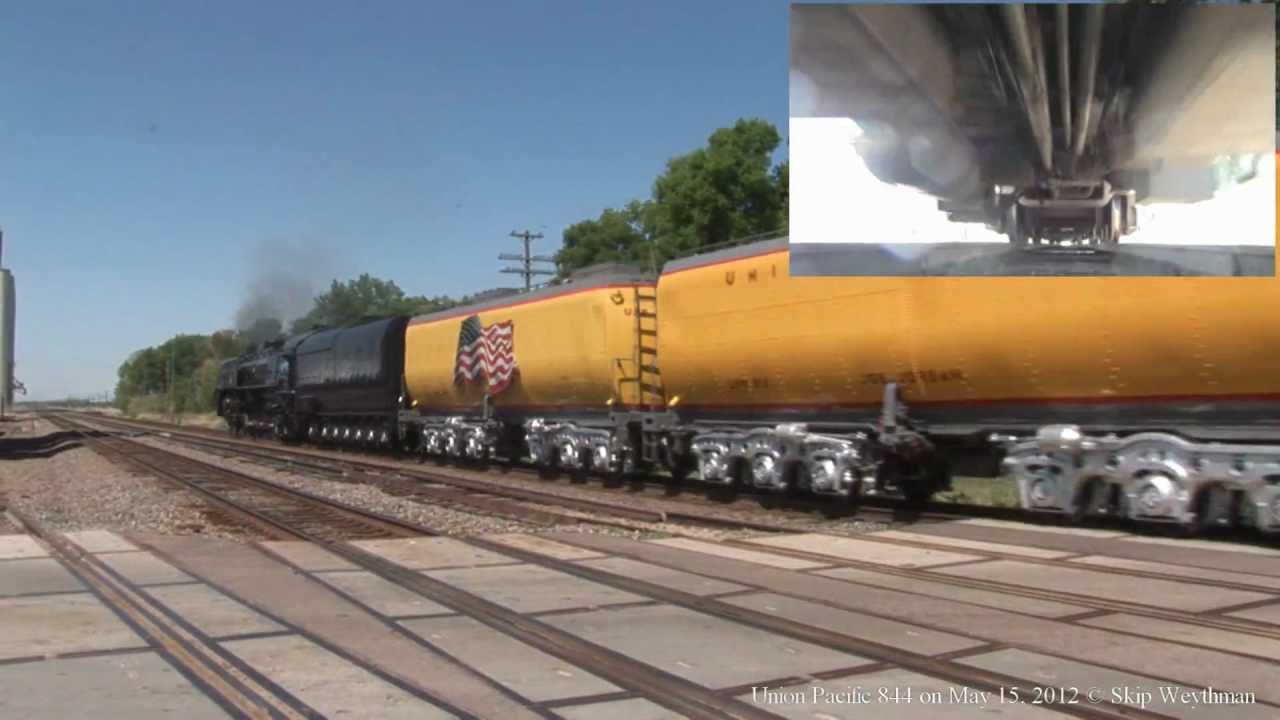 UP 844 got her SteamUP - Rare 2012 Steam Only HIGHBALL