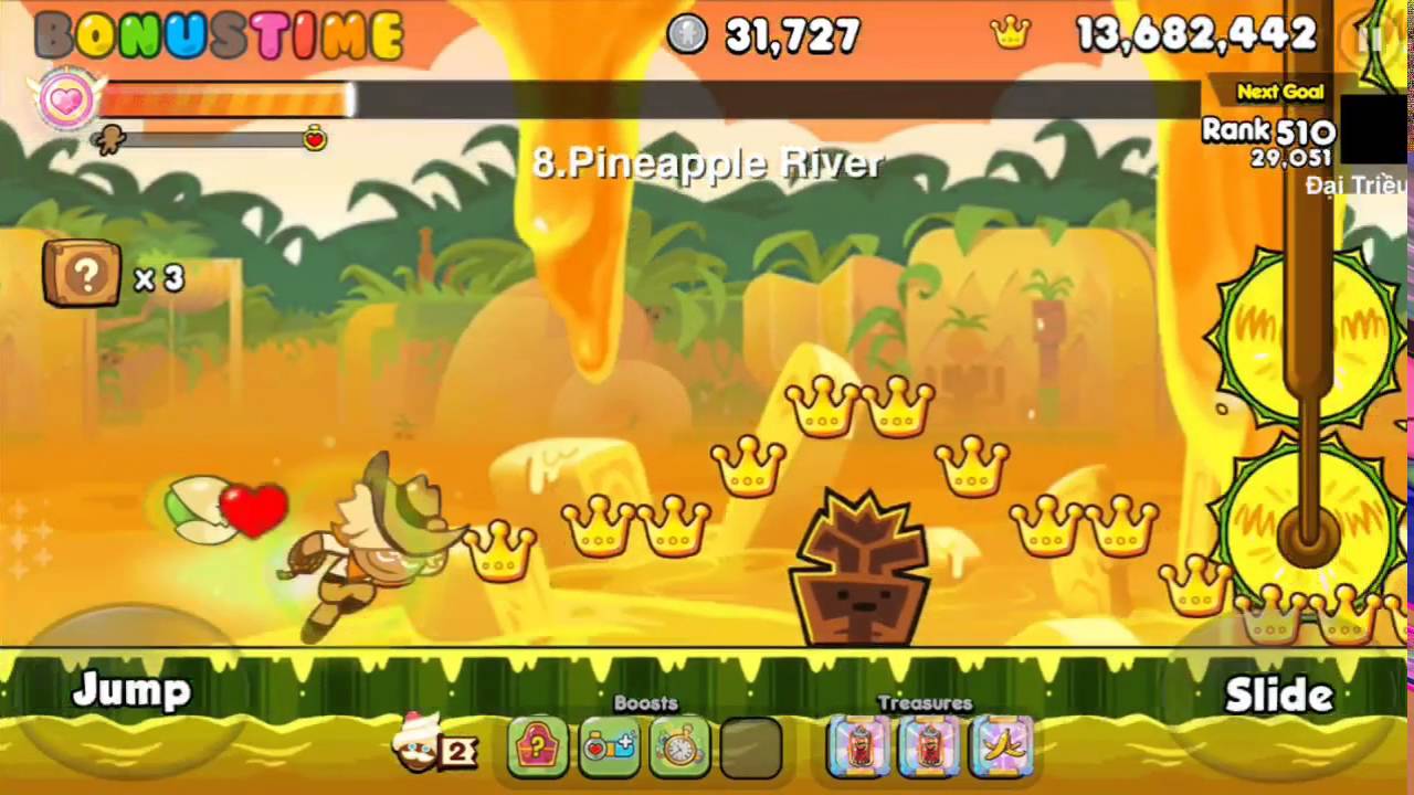 LINE Cookie Run - S8 Coin Farming with Adventurer Cookie (Combi 2)