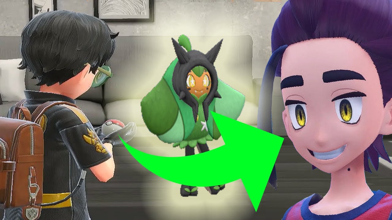 Can you trade Ogerpon to Kieran?