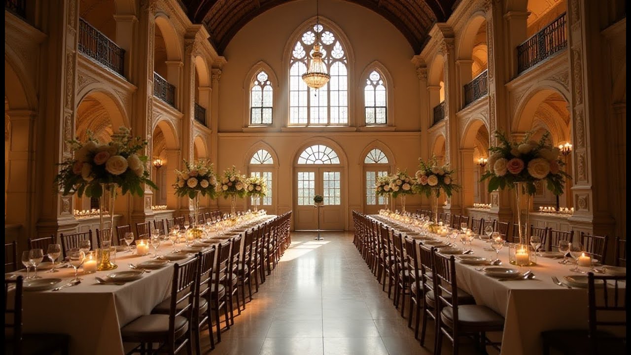 Special Touches for Your Public Building Wedding Reception