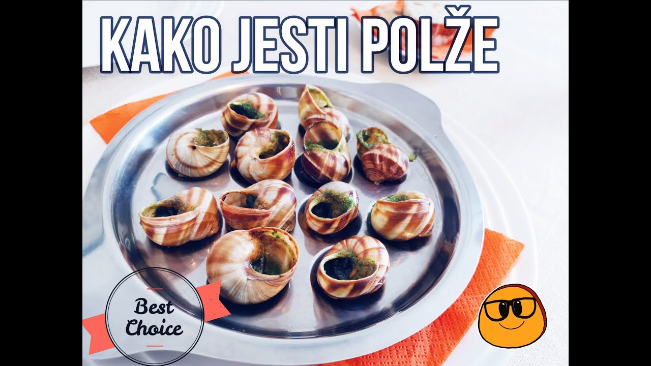 Kako jesti polže