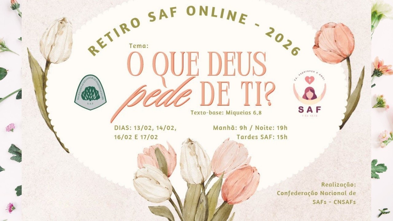 (03) RETIRO SAF ONLINE 2026 SÁBADO 19h00