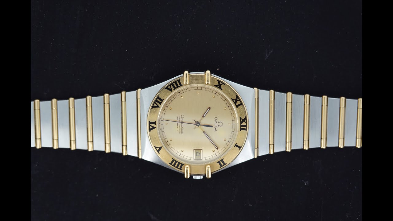 1986 Omega Constellation Chronometer automatic in 35mm case - model reference 368.1075