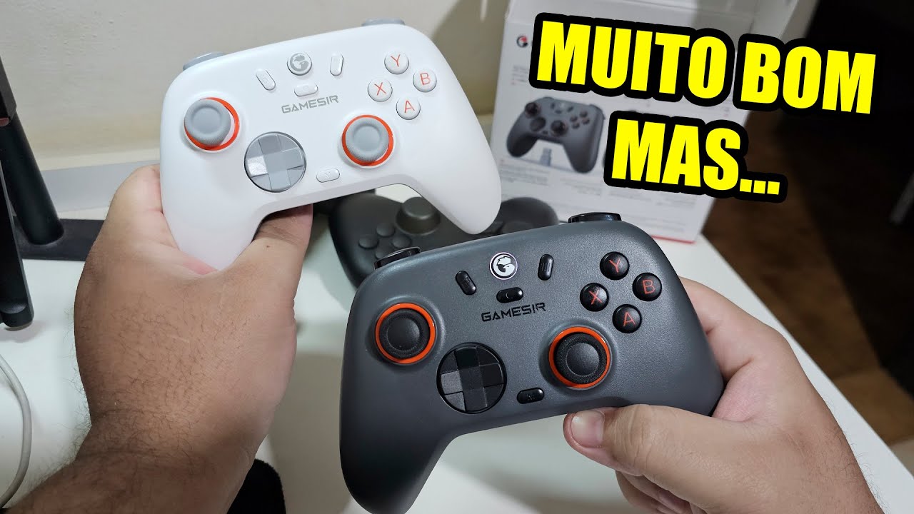 NOVA 2 LITE é o NOVO CONTROLE BARATO DA GAMESIR! EXCELENTE PARA PC, ANDROID e até SWITCH 2!
