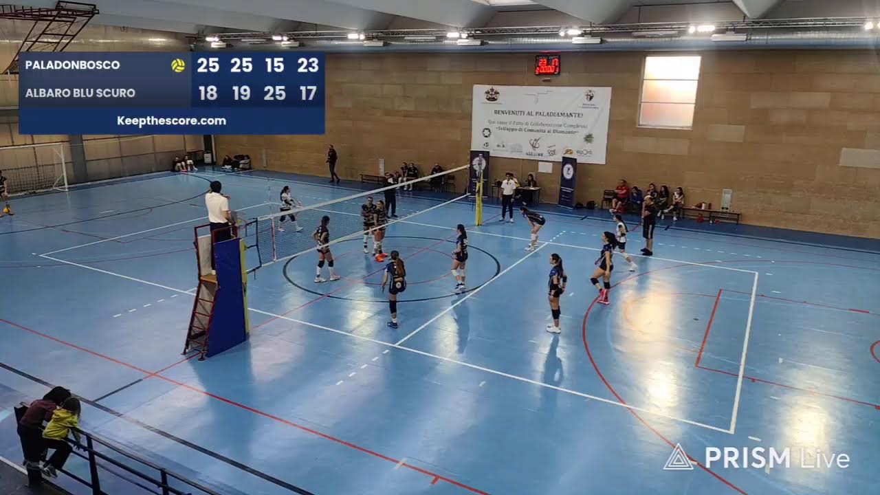 Finale Territoriale U18 3/4 posto - Paladonbosco Pallavolo Genova vs Albaro volley Blu scuro