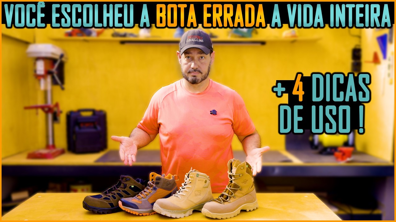 Como escolher a bota perfeita pra vc (O Guia Definitivo)!