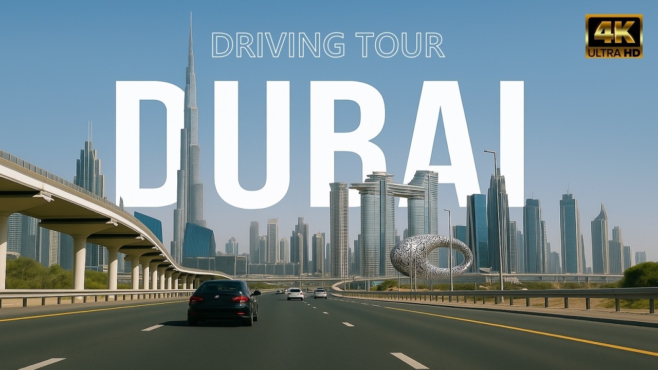 4K Driving Tour- 🇦🇪 DUBAI