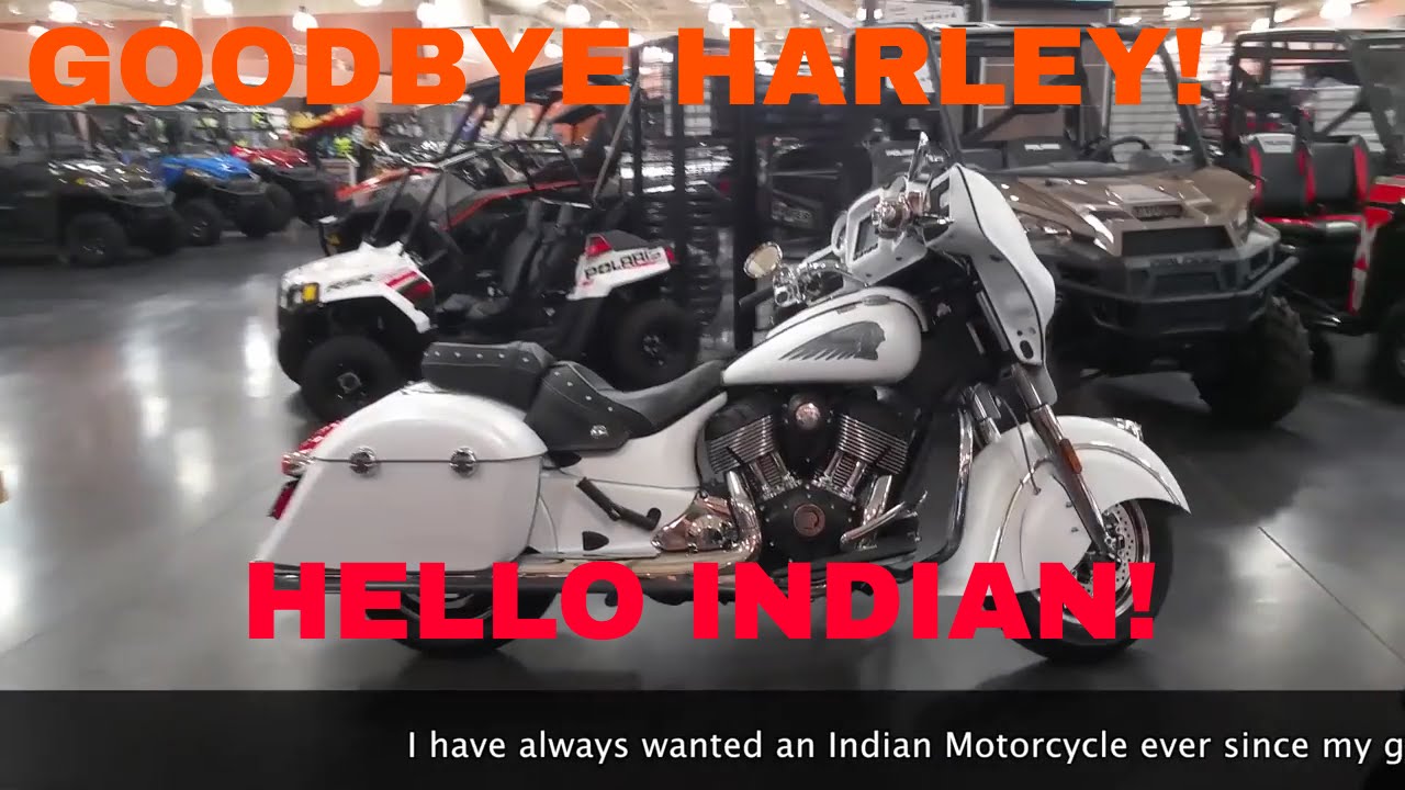 RV Living - Motorcycle Swap.... 2017 Indian Chieftain