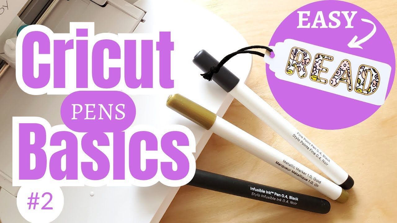 Как пользоваться ручками Cricut + идеи для проектов! — Cricut Basics For Starters