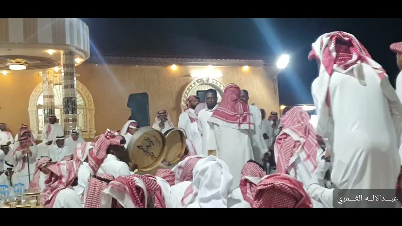 دوسري لعب أهل تربة زواج آل مطيحن (اه ياقلبي اللي صاحب الونه) 8 ونين فيصل بن ذعيفه
