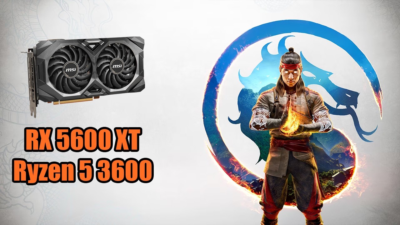 Mortal Kombat 1 RX 5600 XT Ryzen 5 3600