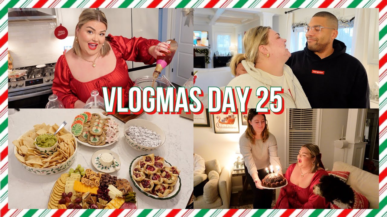MY BIRTHDAY + CHRISTMAS EVE PARTY | VLOGMAS DAY 25