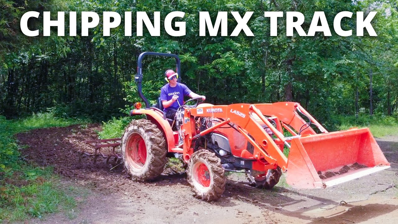 Will 25yds of Woodchips Make our Motocross Better?