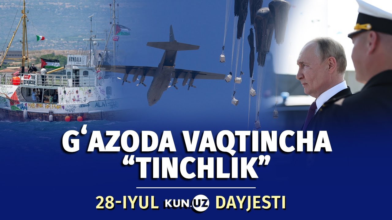 Putin tashrifidagi dronlar hujumi va “Handala”ni toʻxtatgan Isroil – kun dayjesti