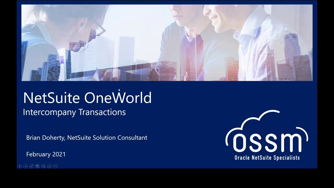 OneWorld - Best Practice Guide for Entering Intercompany Transactions in NetSuite