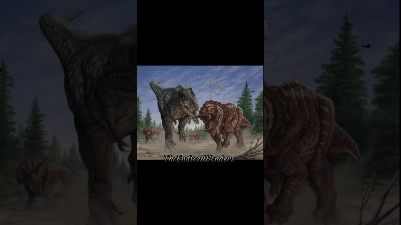 The prehistoric rivalry between these two #discovery #dinosaur #fyp #explore #extinct #prehistoric