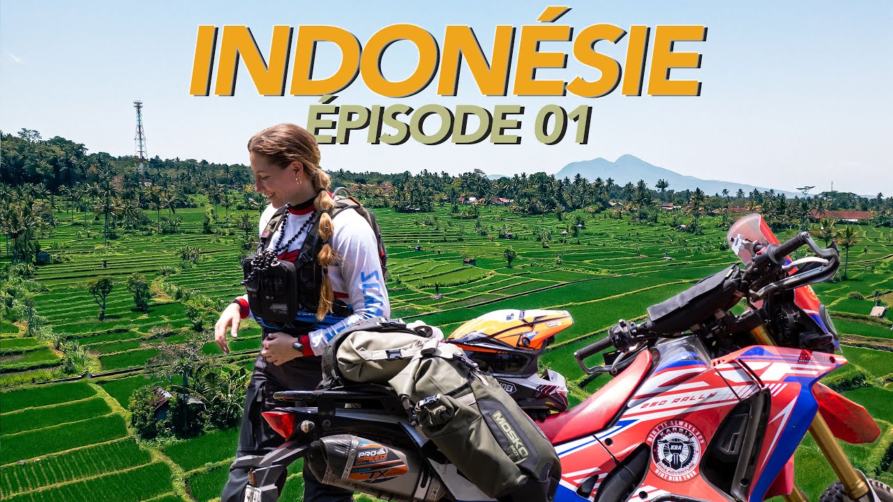 A travers les rizières de Bali en Honda 250 Rally ! | BLKMRKT [INDONESIE EP:01]