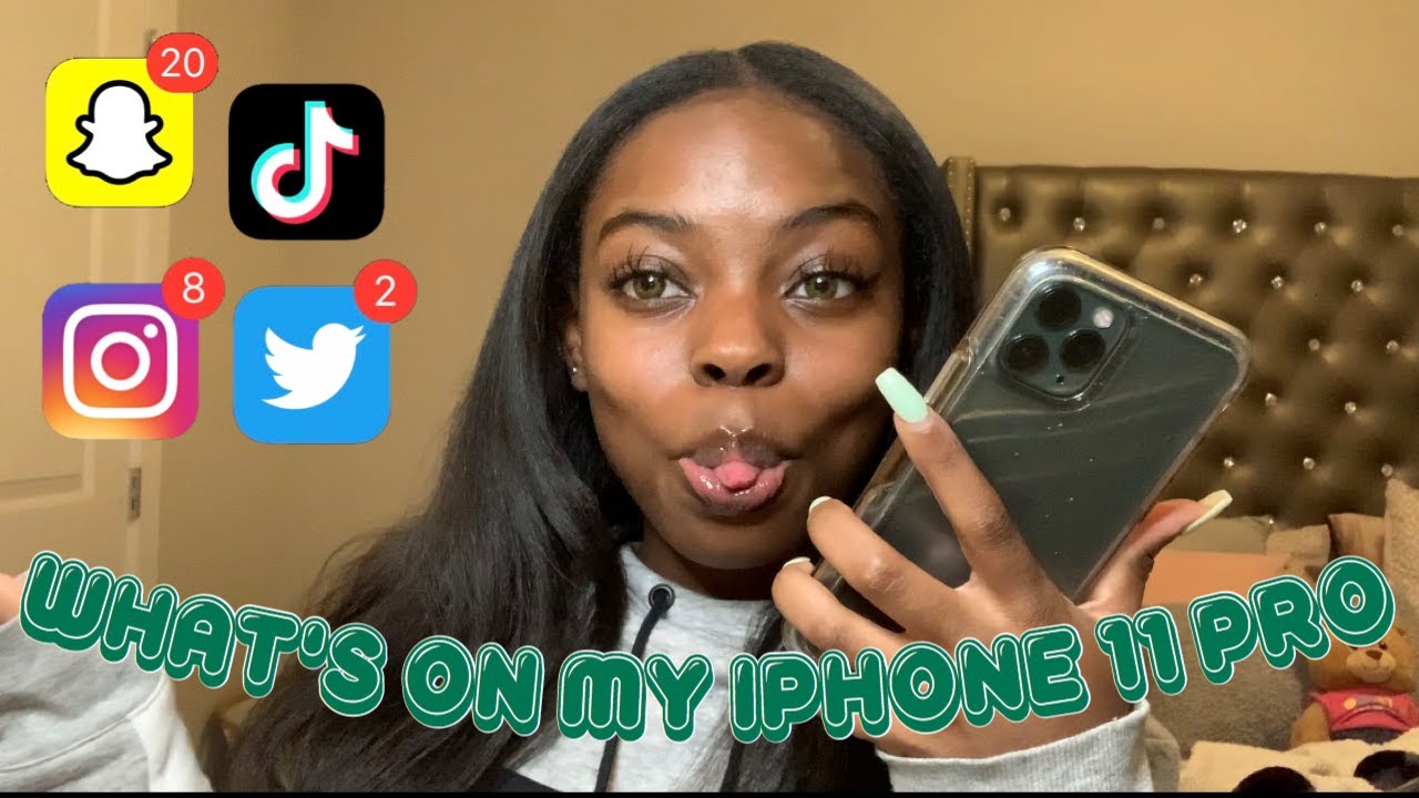 WHAT'S ON MY IPHONE 11 PRO?!