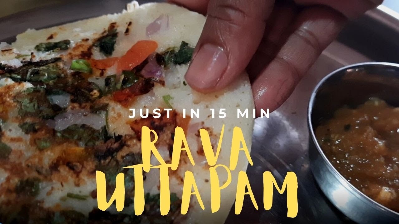 Rava uttapam recipe | suji uttapam | chutney recipe | suji uttapam banane ki recipe | chutni recipe