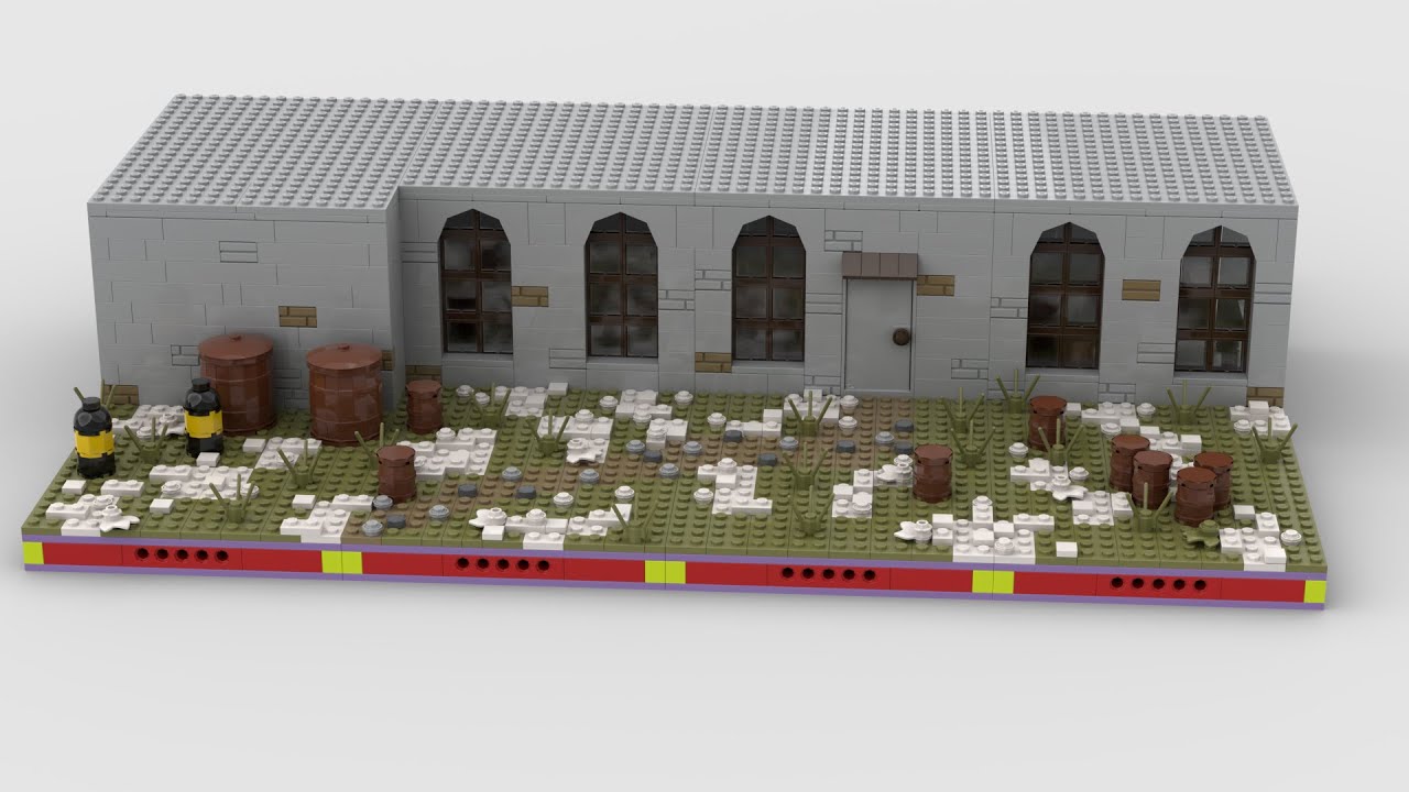 Lego Abandoned Factory with Studio 2.0!
