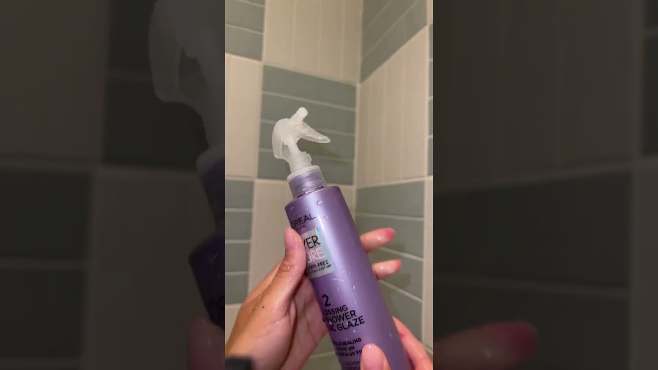 Affordable hair gloss treatment ✨ L&rsquo;Or&eacute;al Ever Pure hair gloss review