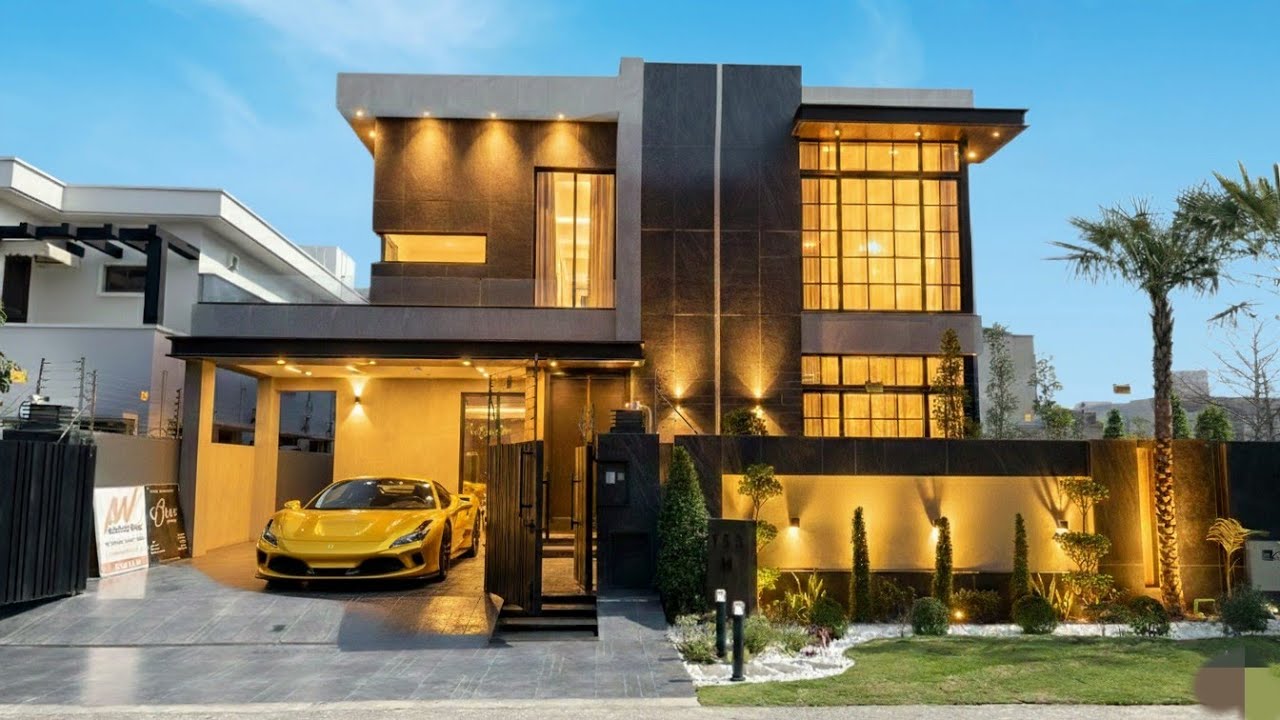I Toured a 1 Kanal Super Luxury Fully Furnished Basement Ultra Modern House at DHA Phase 6 Lahore 