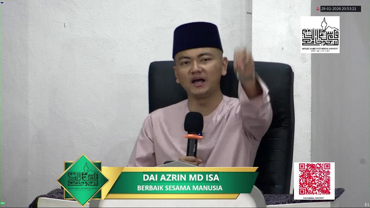 KULIAH MAGHRIB : DAI AZRIN MD ISA [29 JAN 2026]
