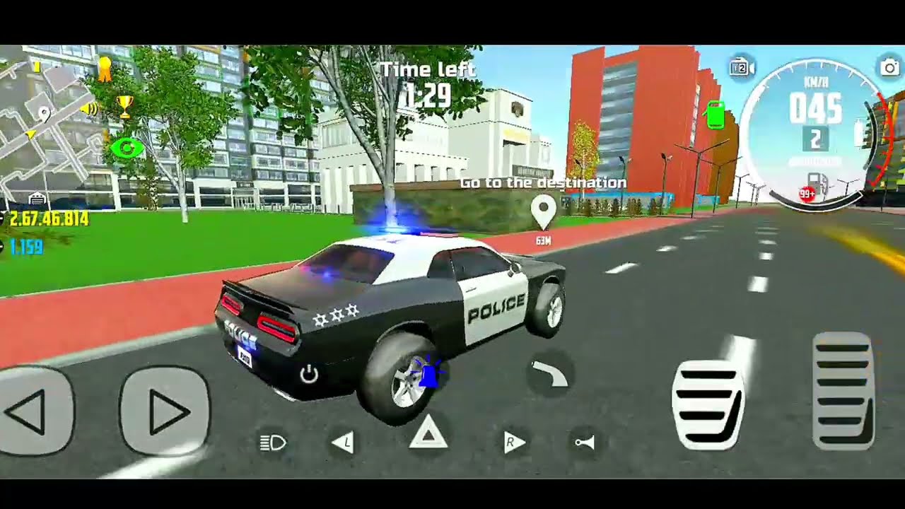 Car simulator 2 I police car l police chase l Lamborghini l buggati l