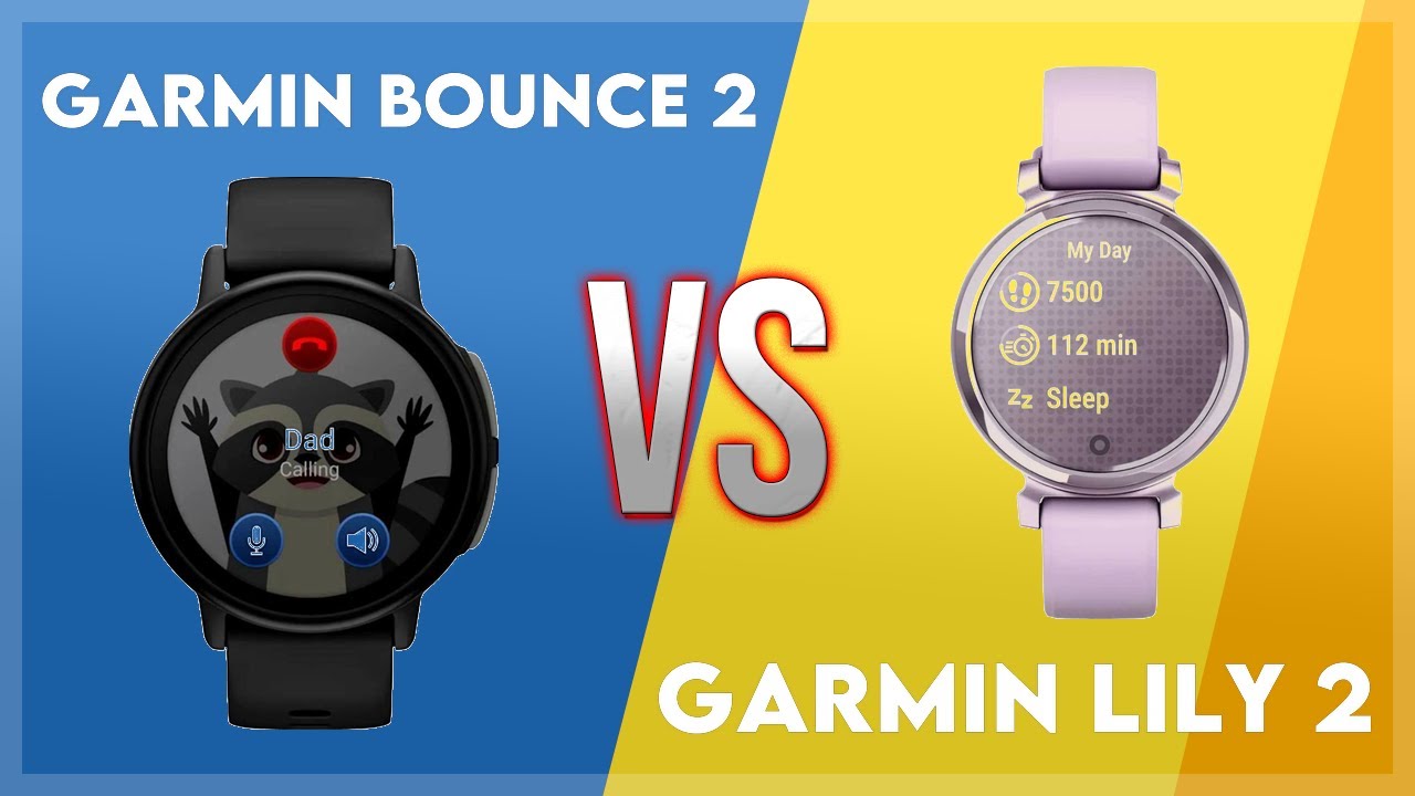 Сравнение Garmin Bounce 2 и Garmin Lily 2