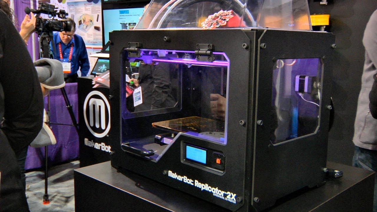 CES 2013: MakerBot Industries Replicator 2X 3D Printer
