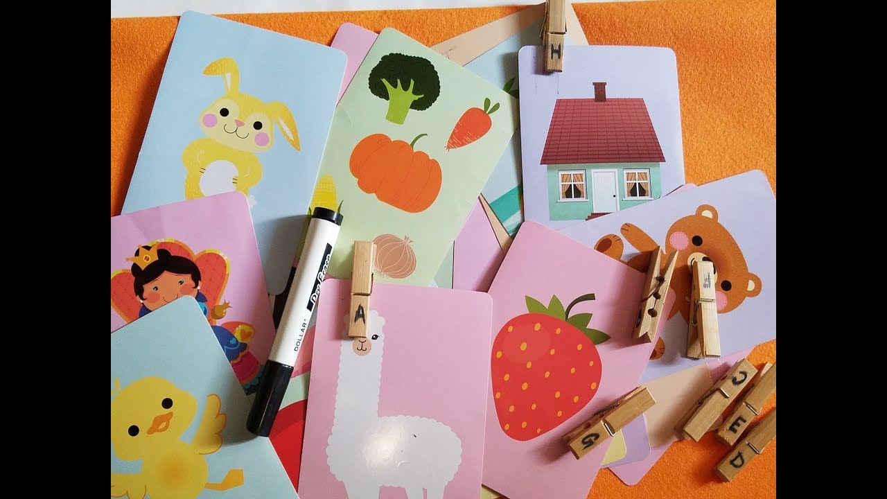 FUN WAYS TO LEARN ALPHABET LETTERS AND SOUNDS | USING FLASH CARDS | Busy Bag Ideas | The Amazing AZ