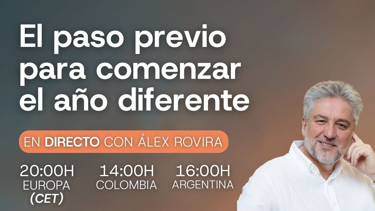 🔴[DIRECTO] Te propongo un inicio de año diferente