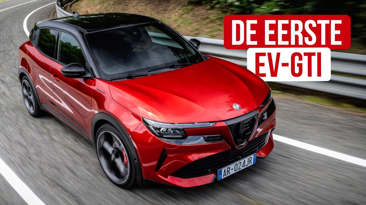 Deze elektrische auto wil je wel hebben: Alfa Romeo Junior Veloce