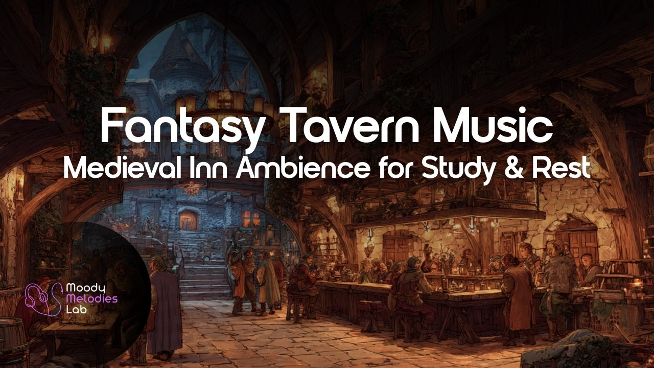 Fantasy Tavern Music 🎻 Medieval Inn Ambience for RPG, D&D, Study & Rest