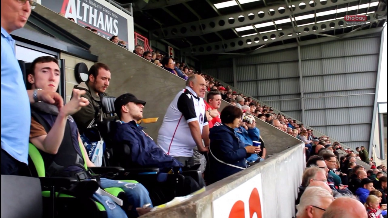 The Bay Trophy - Morecambe FC v Lancaster City FC - with The Bay Radio
