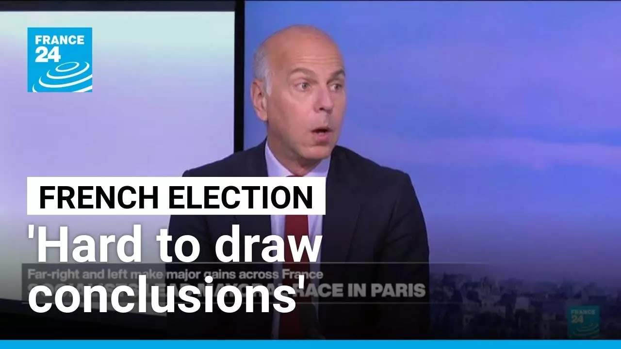 'Hard to draw conclusions for presidential election' from French municipal vote &bull; FRANCE 24