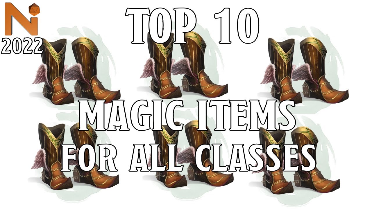 Top 10 Magic Items For All D&D Classes in 5e! | Nerd Immersion
