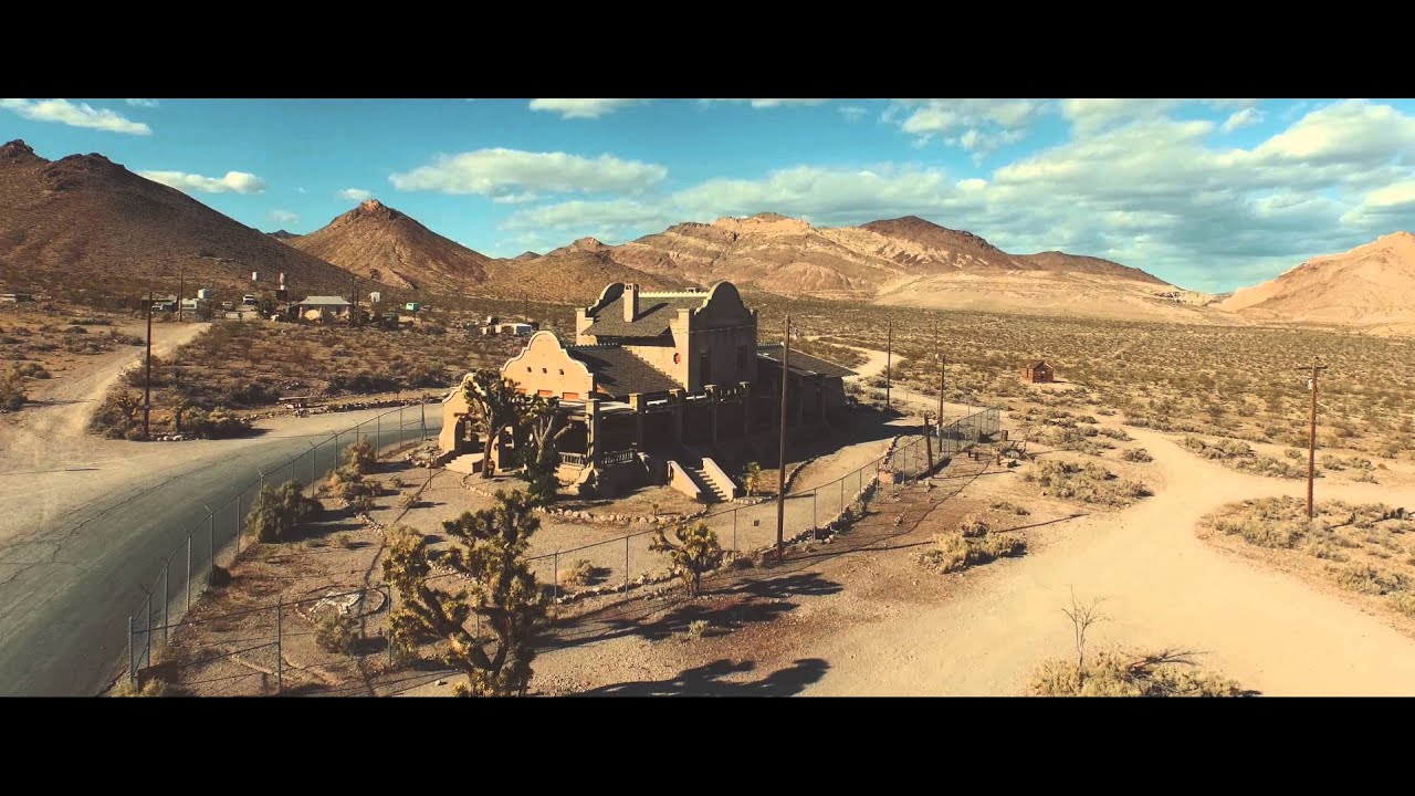 Rhyolite ghost town - DJI Phantom 3 in 4K